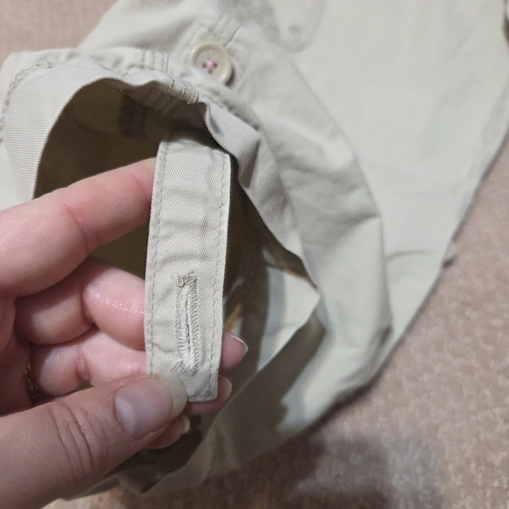 Vintage Aeropostale True Y2k‎ Juniors Cargo Capri Size 11/12 Coastal Trendy